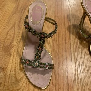 used Rene Caovilla shoes.  Selling As Is!